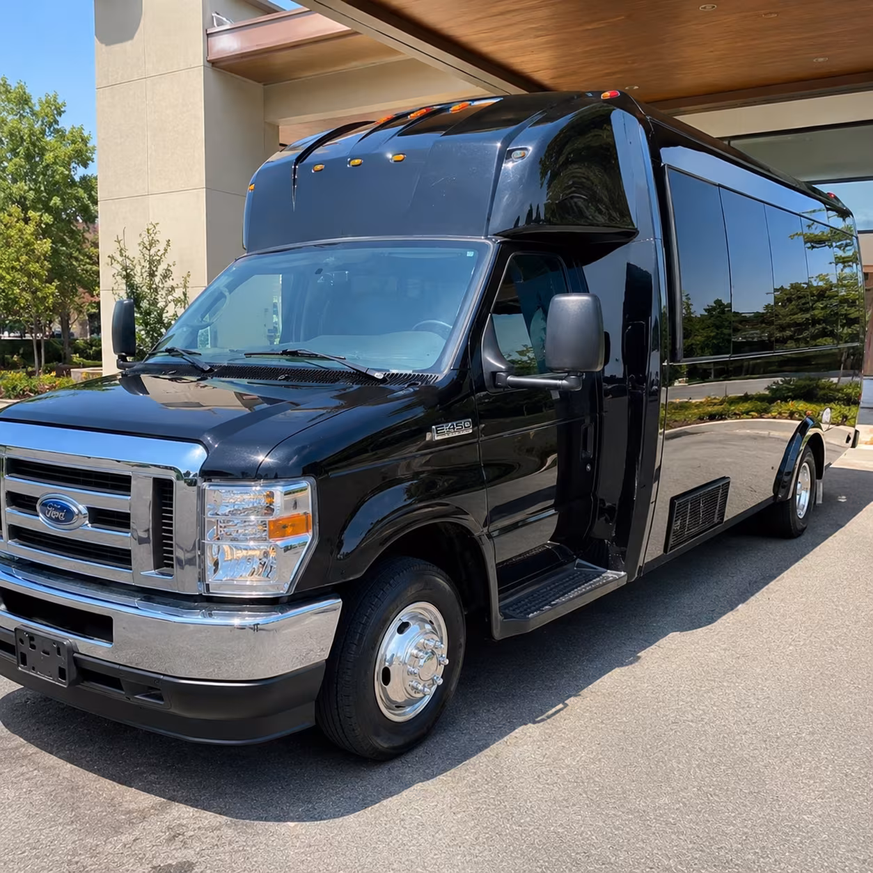 Santa Ana Winery Tour & Pub Crawl Transportation party bus exterior