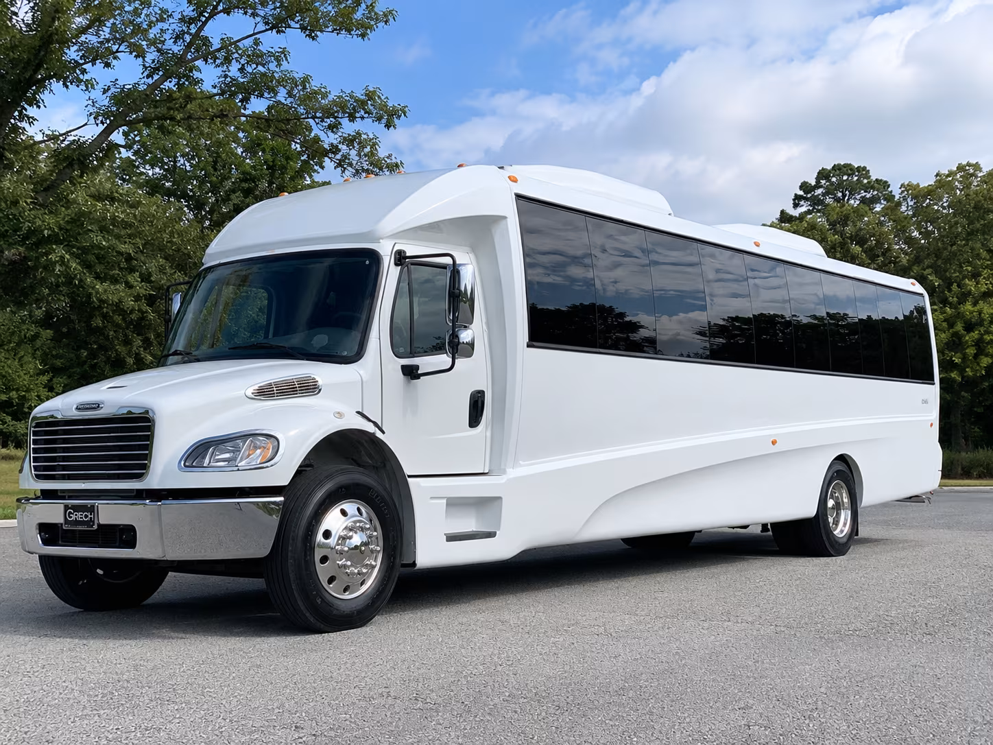 Santa Ana Winery Tour & Pub Crawl Transportation party bus exterior