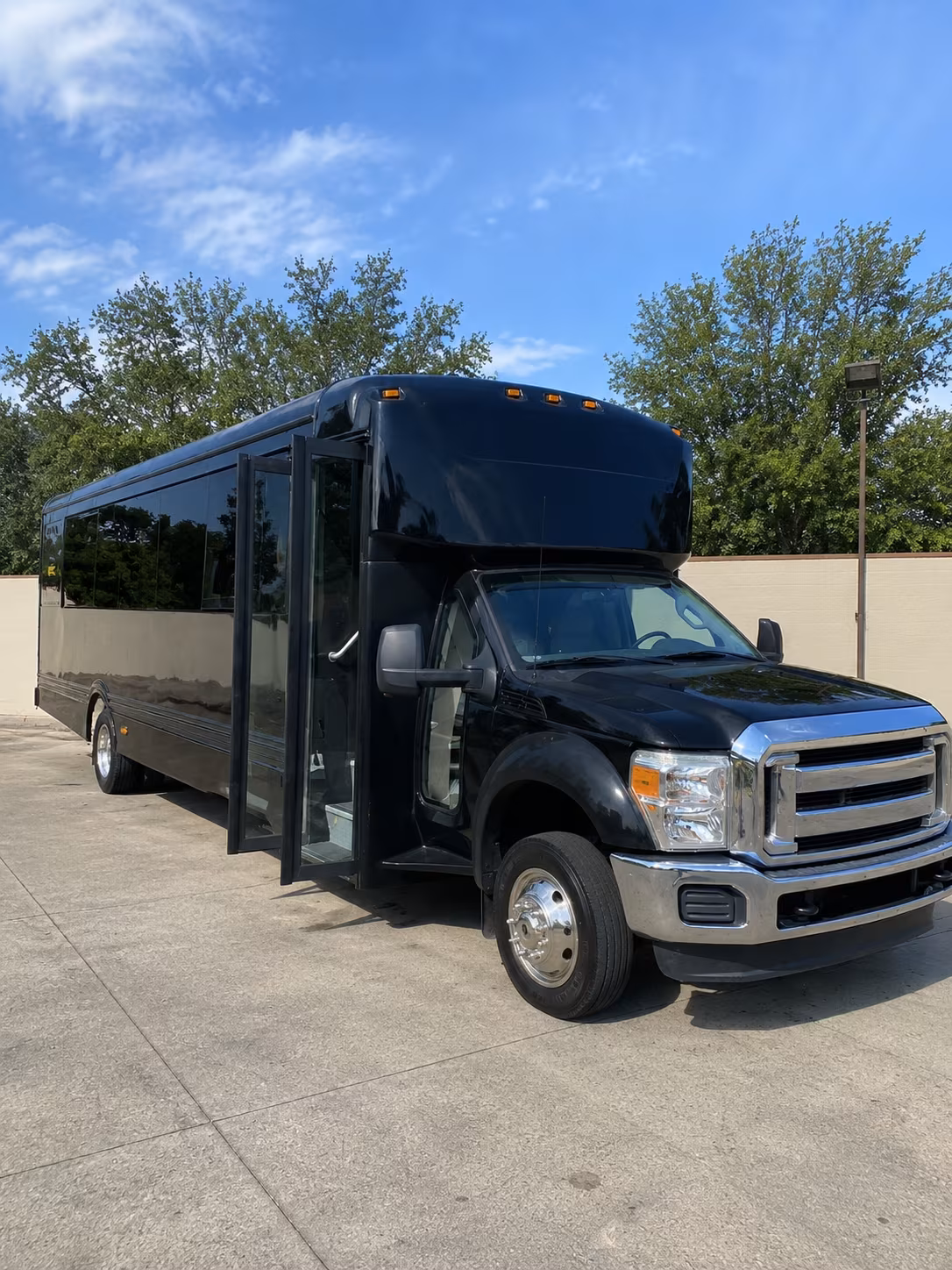 Santa Ana Winery Tour & Pub Crawl Transportation party bus interior