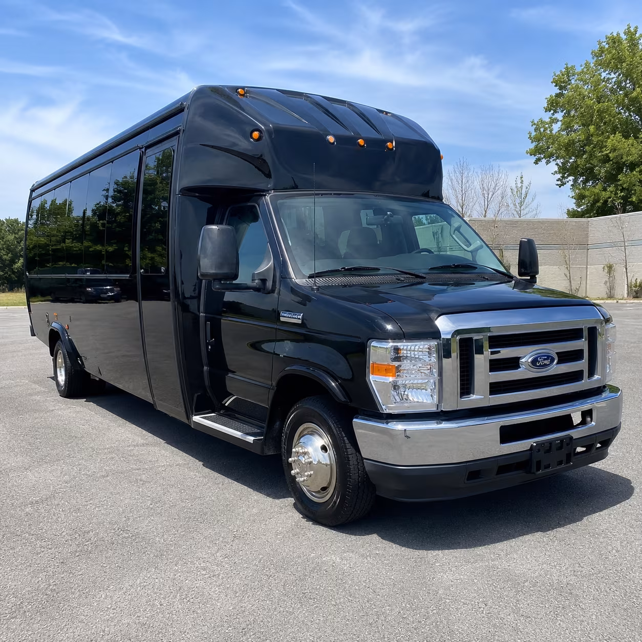 Santa Ana Winery Tour & Pub Crawl Transportation party bus exterior